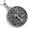 pendentif coffre arbre de vie relief argent 925