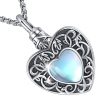 pendentif porte cendre cœur
