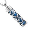 pendentif diffuseur cylindrique cœurs
