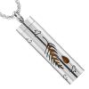 pendentif diffuseur cylindrique palme
