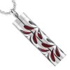 pendentif diffuseur huiles feuilles