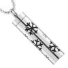 pendentif diffuseur inox flocons