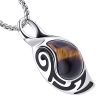pendentif tribal œil de tigre